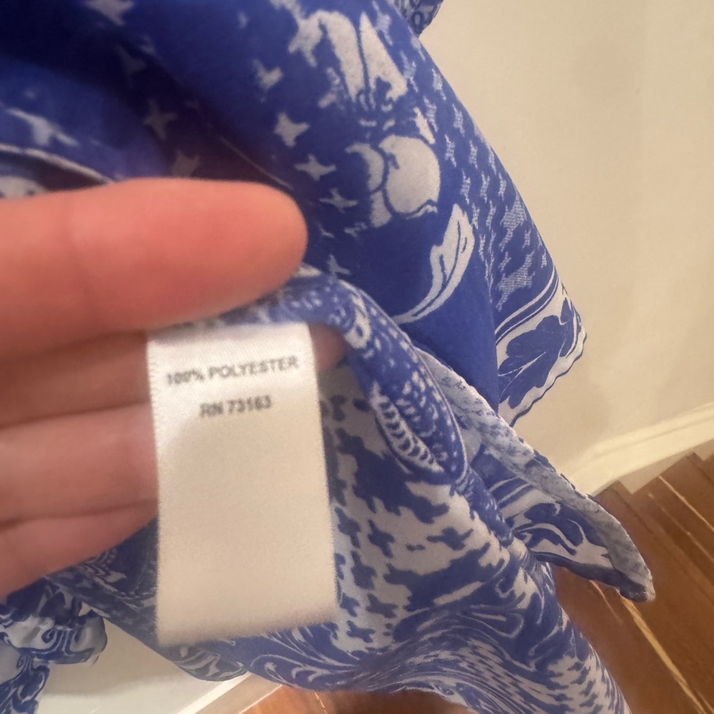 Rise & Bloom Beach/pool cover-up. 
100% poly. A size XL. Large okay too. - Picture 4 of 13